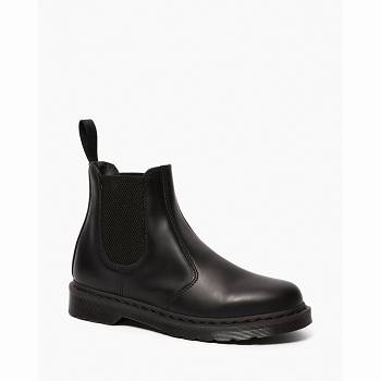 Dr Martens Férfi 2976 Mono Smooth Bőr Chelsea Csizma Fekete